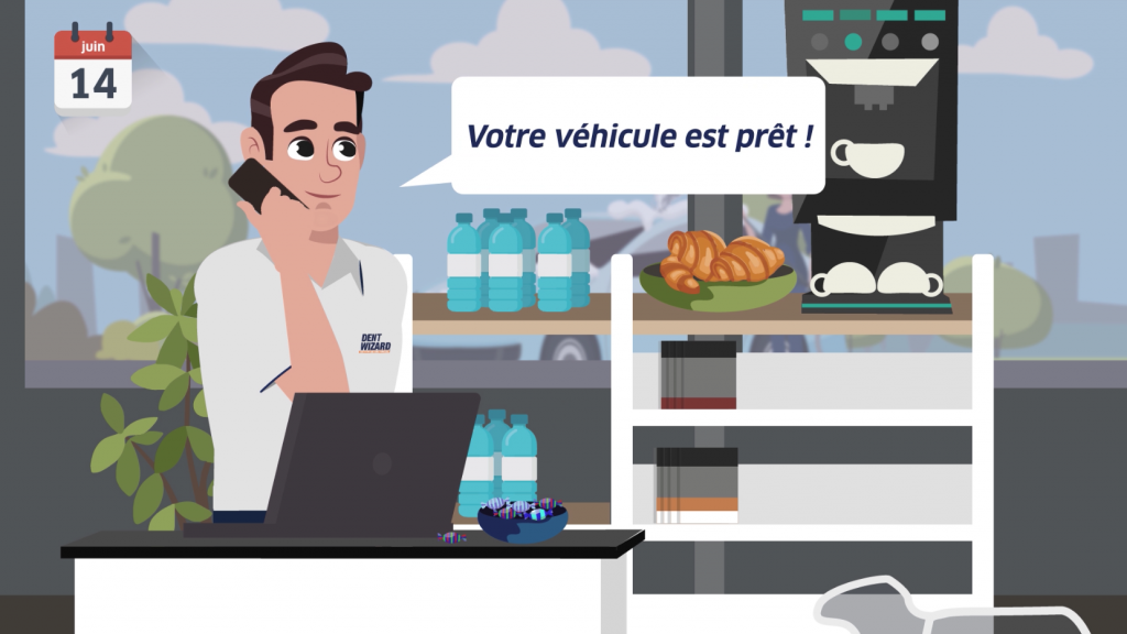 Véhicule réparé
